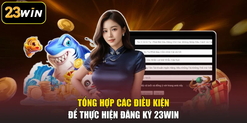Đăng Ký 23win Tổng hợp các điều kiện để thực hiện đăng ký 23win